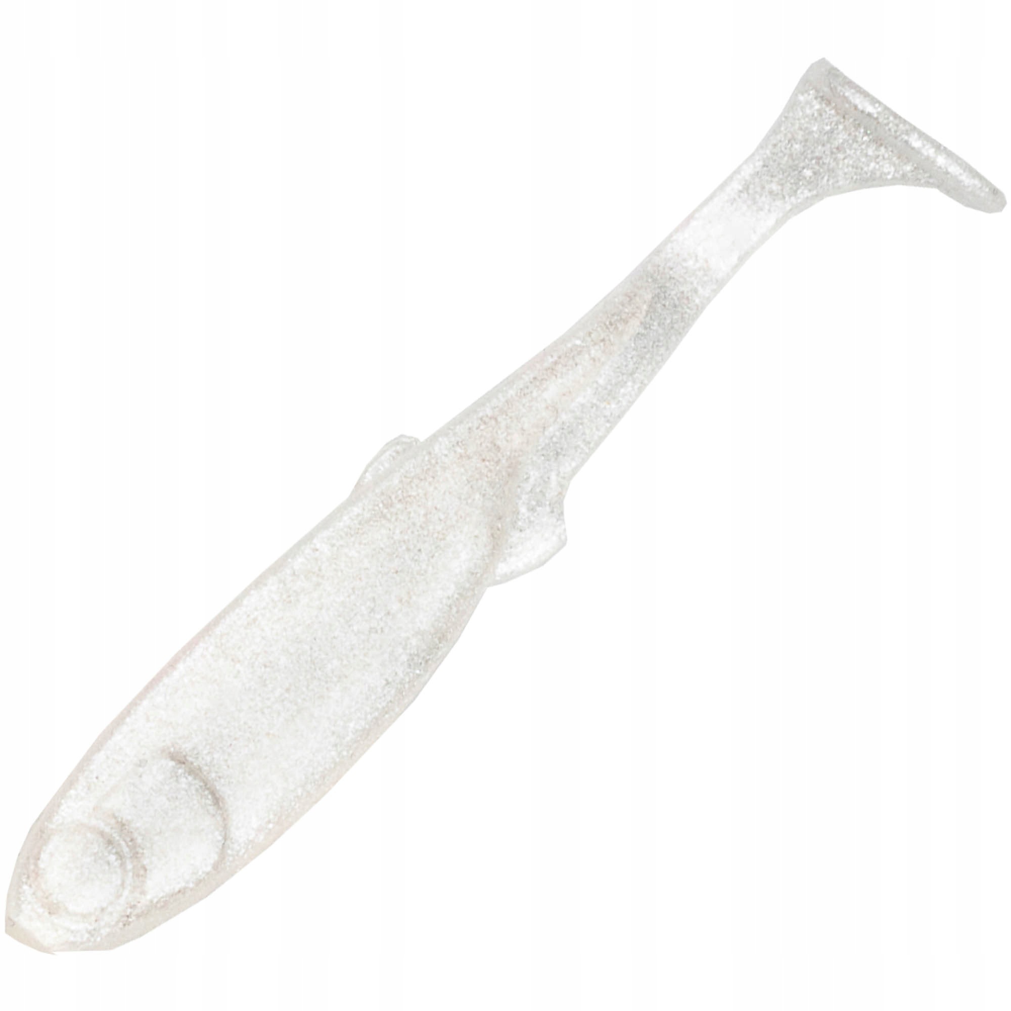 Zestaw Gum Perch Professor Fluky Shad 2 Cale 5cm Nr04 Magic Pearl 7szt