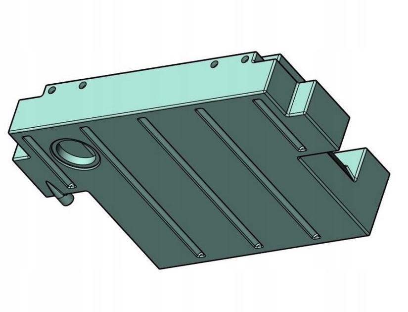700000270 - Резервуар для води 100л Sprinter Crafter TGE 4x4