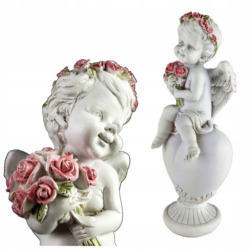 

Anioł Znicz Figurka Aniołka Aniołek do Ogrodu 22CM