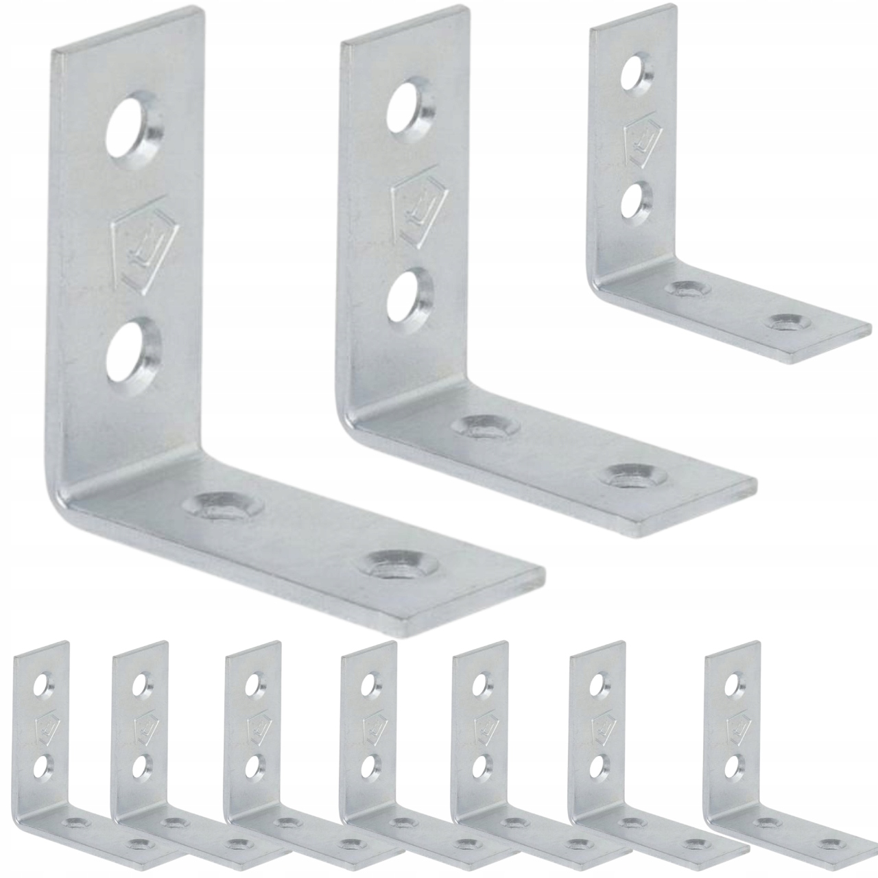 

Kątownik stalowy łącznik 50 x 50 x 17 mm 10 Szt