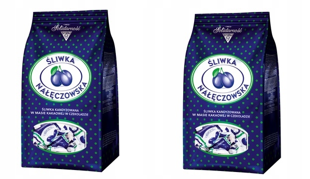 2x 350g Solidarność Śliwka nałęczowska cukierki