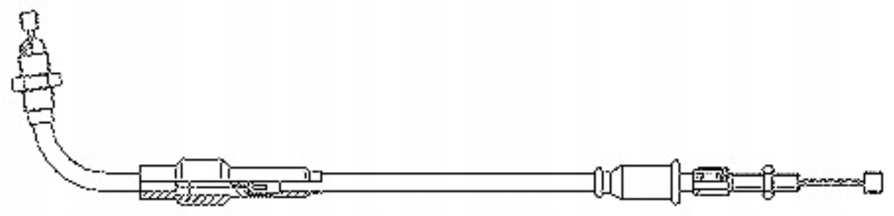 Otevírací Plynové Lanko Aprilia Sr 50 LC Ditech