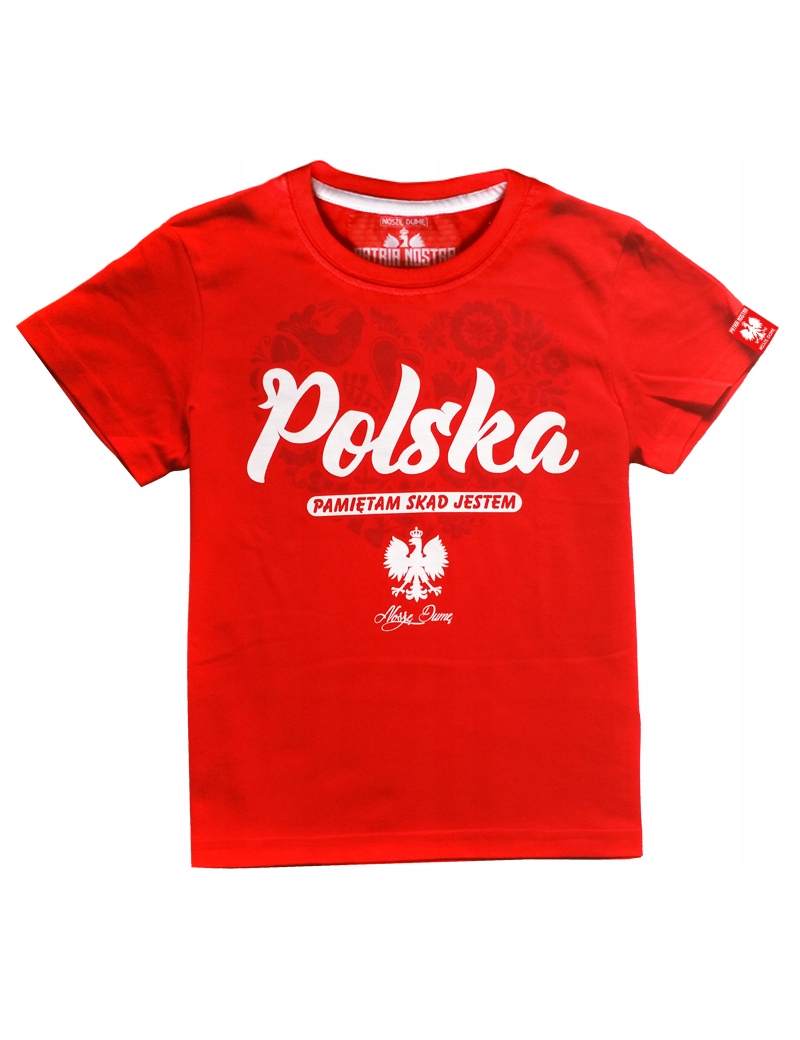 

Koszulka dziecięca Patriotyczna Polska Orzeł Biały