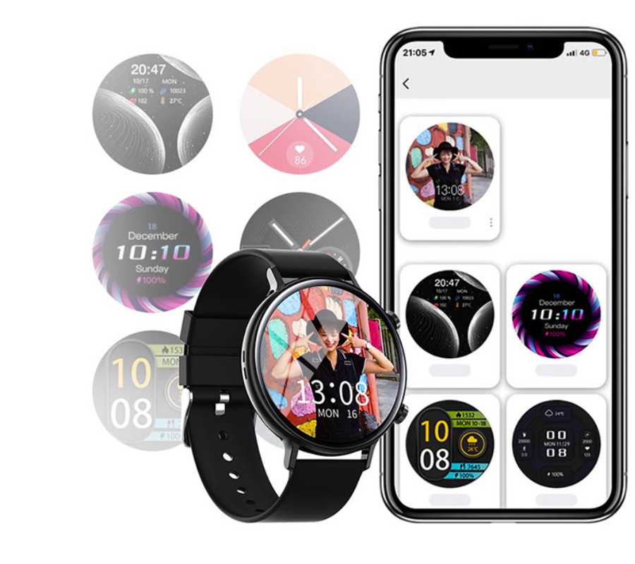 DAMSKI SMARTWATCH RUBICON ROZMOWY SMS EKG PULS RÓŻOWY SMART WATCH PRO Kompatybilność systemowa Android iOS