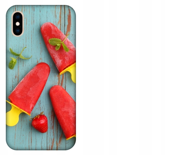 

Etui pokrowiec iPhone Xs Max Lody na patyku