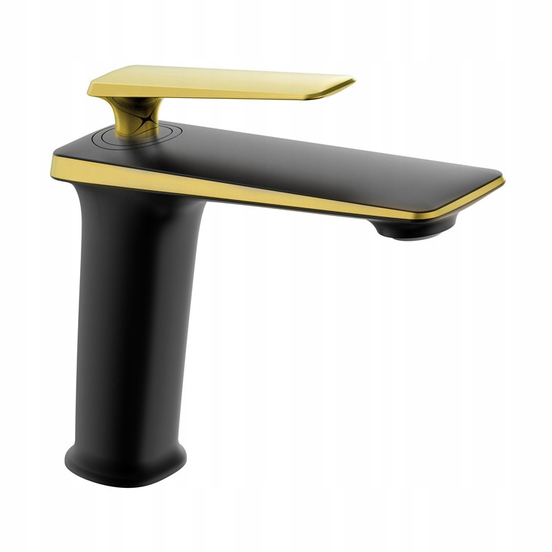 Mexen Purus umyvadlová baterie, Černá/Zlatá