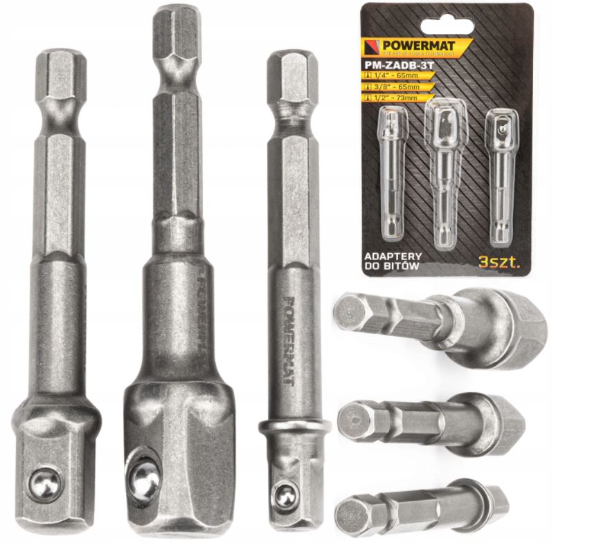 

Adaptery Do Wkrętarki Redukcje Na Nasadki Uchwyt