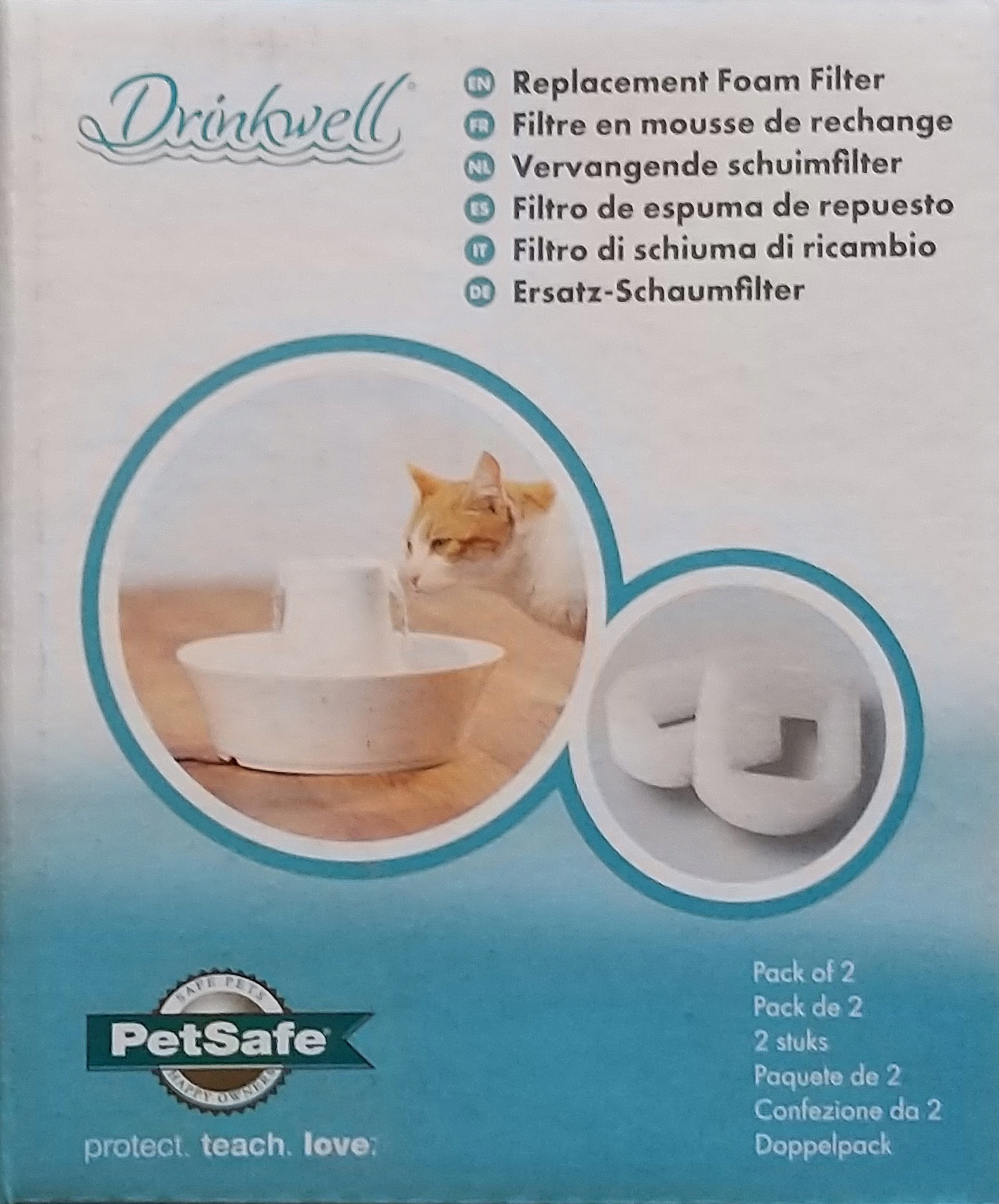 

Filtr do Poidła fontanna PAC19-14089(2szt) PetSafe