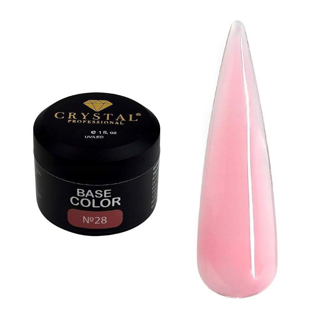 Base Color #28 30ml Crystal Professional Hybridní Kamuflážní báze