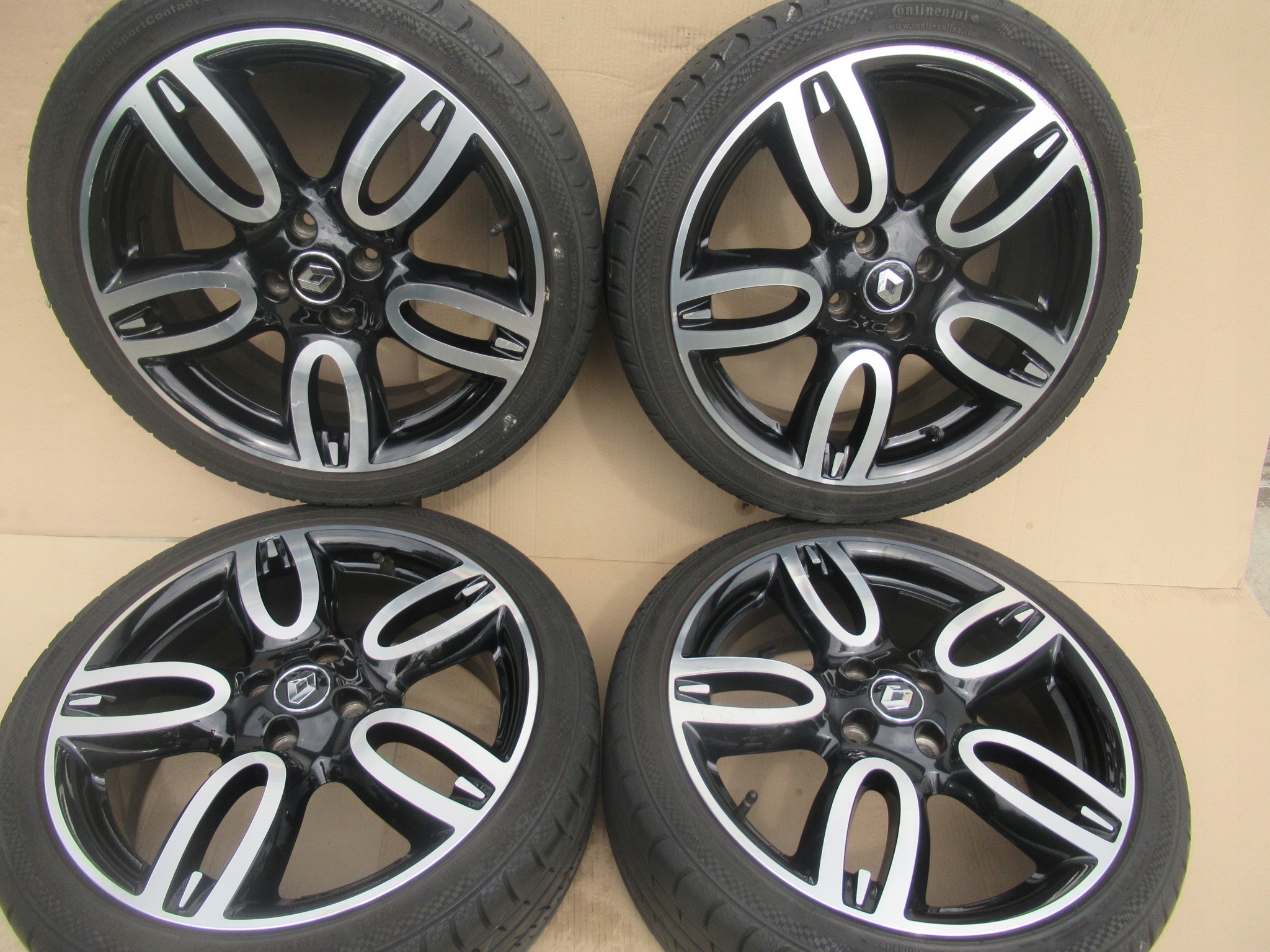 ALU+OPONY LATO R17 RENAULT TWINGO RS,CLIO 3,MODUS