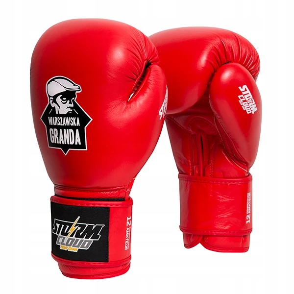 StormCloud Turnajové boxerské rukavice Competitor Granda Červené 12oz