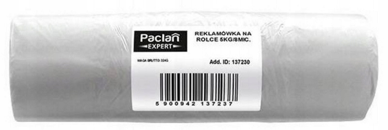 Paclan Expert reklamówka na rolce
