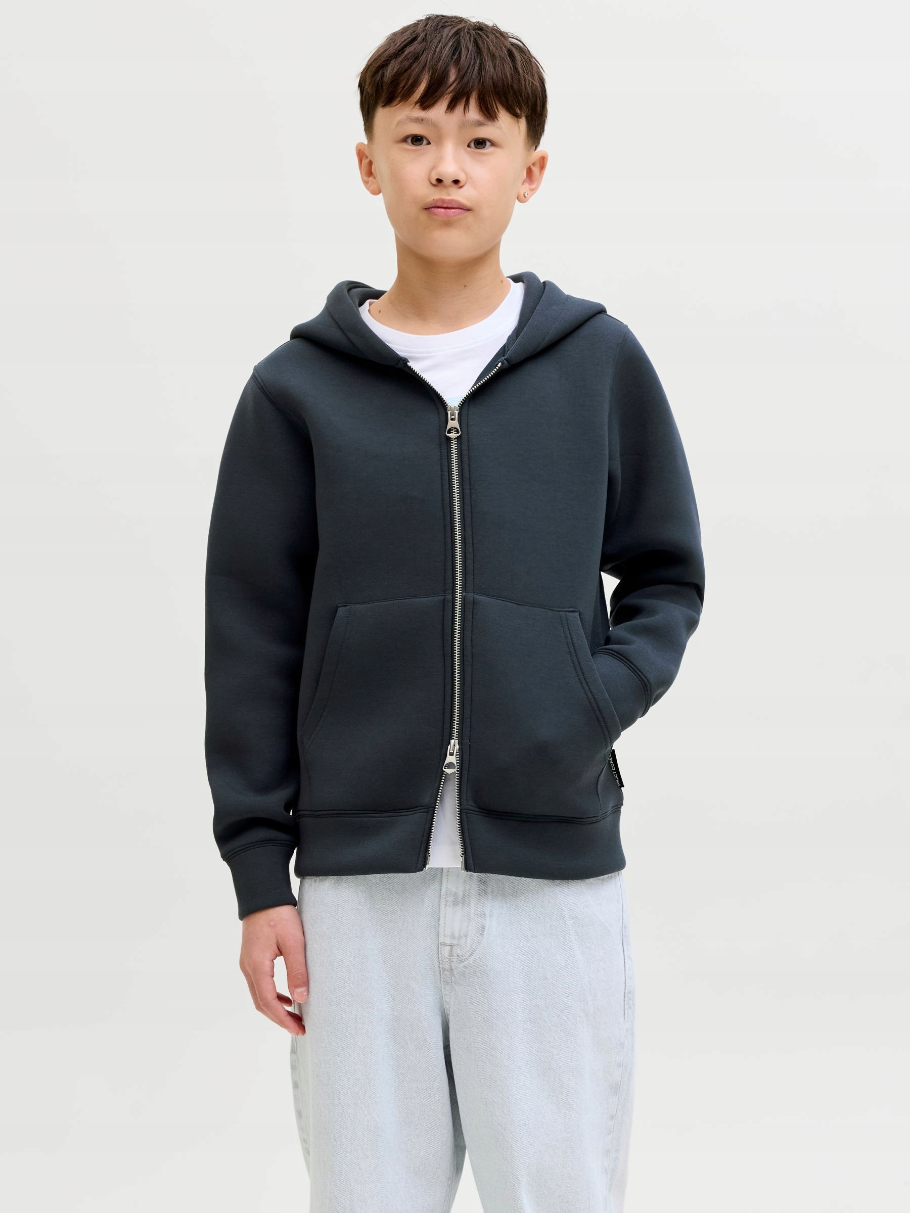 Jack&Jones sweterek dziecięcy niebieski poliester