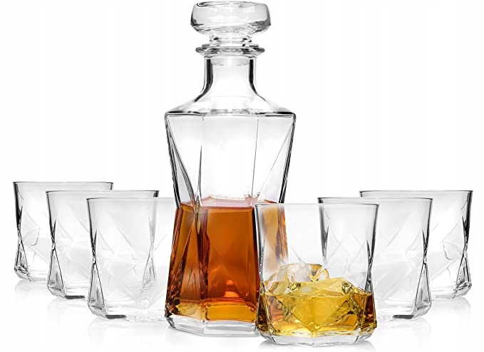 

Zestaw do whisky-karafka+6 szklanek Luigi Bormioli