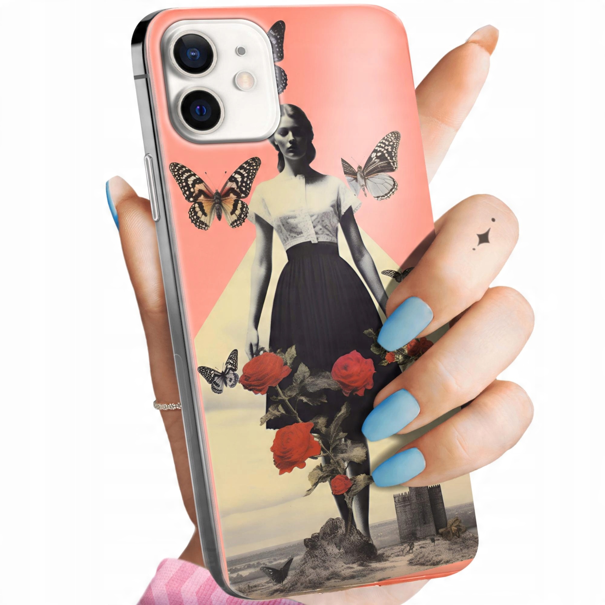 Чехол для iphone 12 mini модели без фона наклейки наклейки крышка корпуса  купить с доставкой из Польши с Allegro на FastBox 10453824233