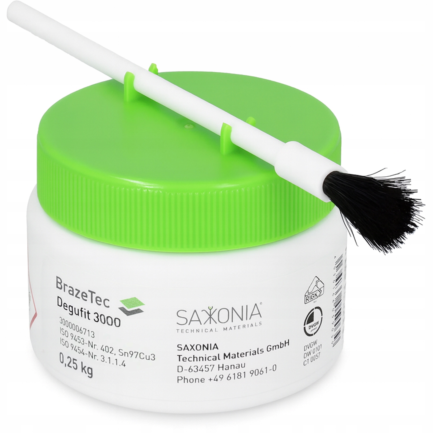 Výkonná Pasta Pro Měkké Pájení S Štětcem Degufit 3000 Diamond 250 g