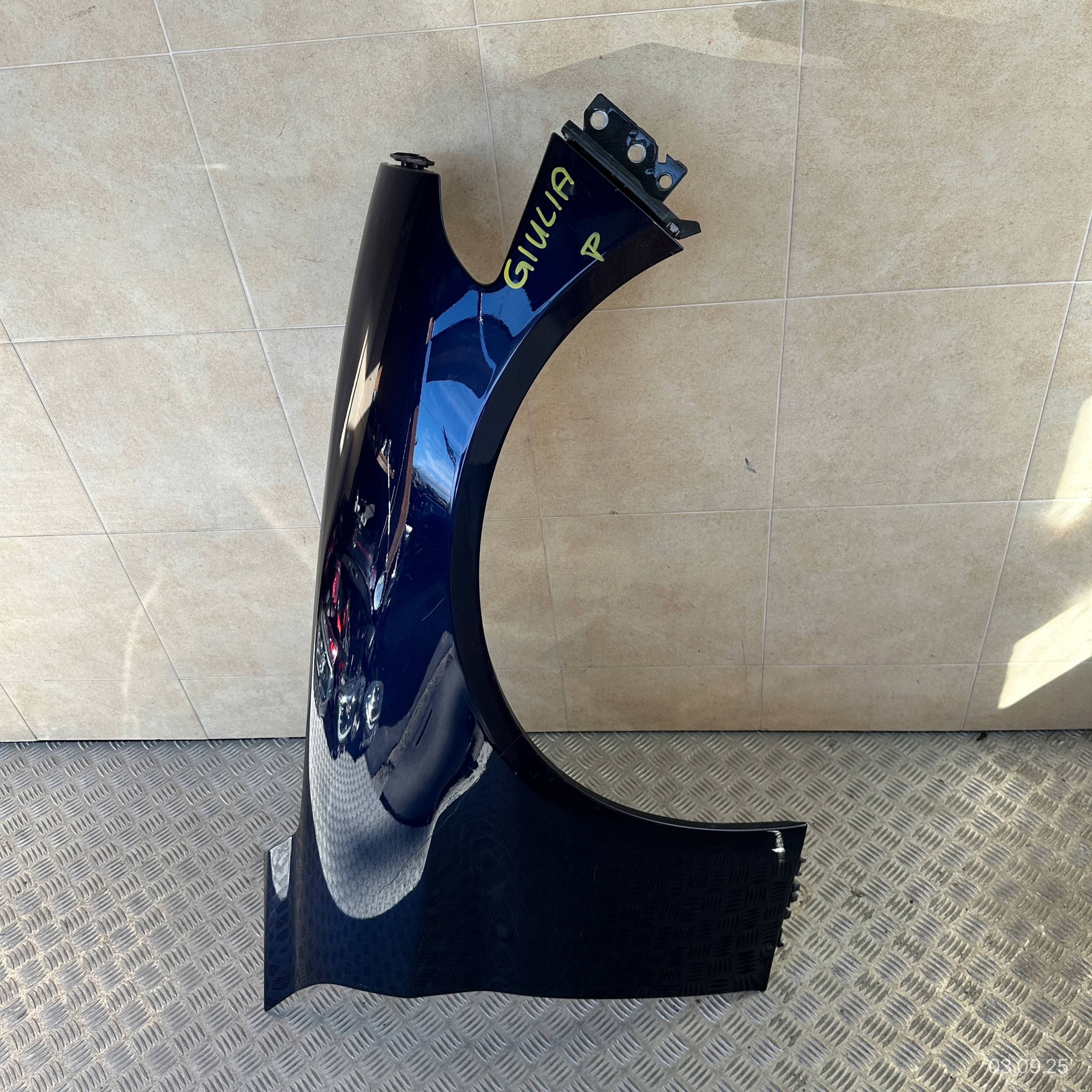 fender front right ALFA ROMEO GIULIA VELOCE 2018 ROK