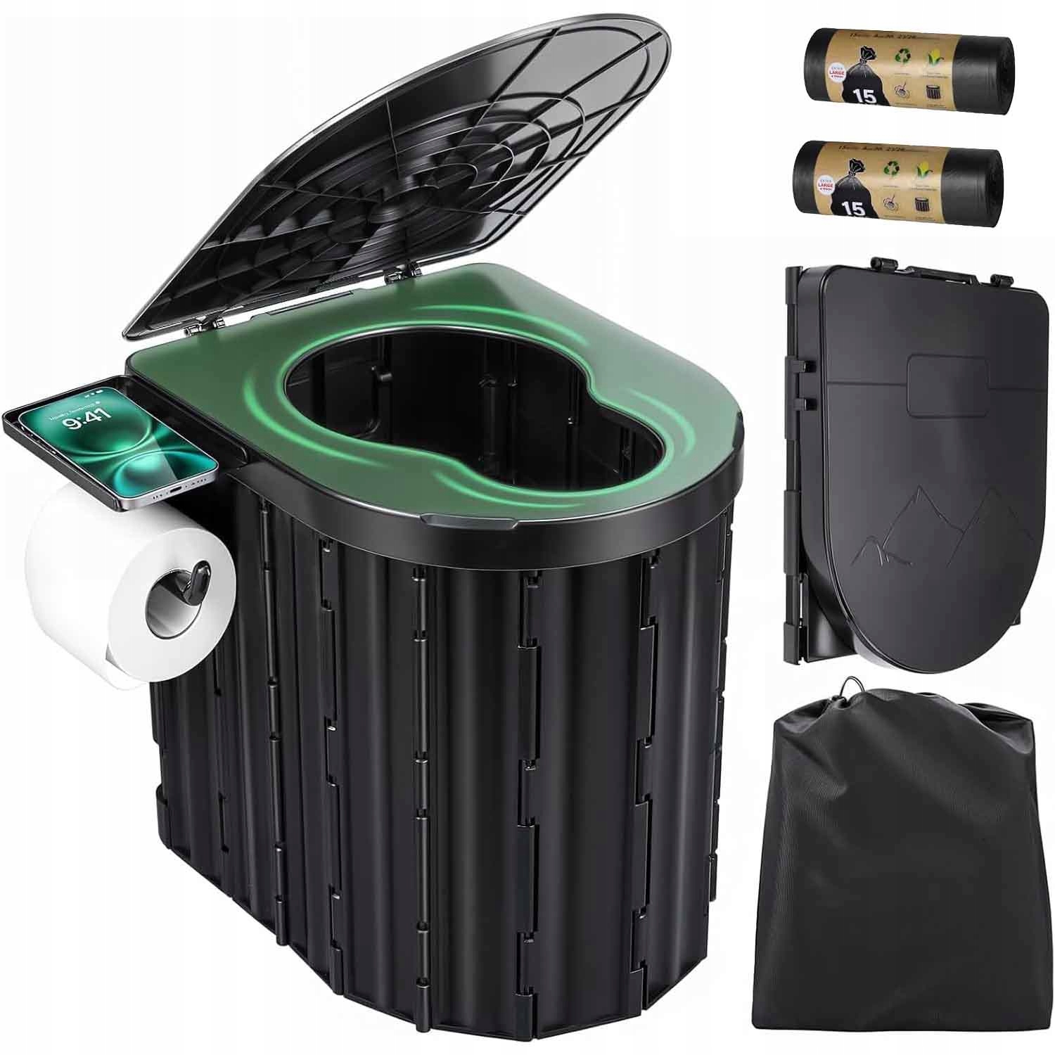 Toaleta Přenosná Mobilní Wc Přenosná Na Pozemek Pod Stan 20 L