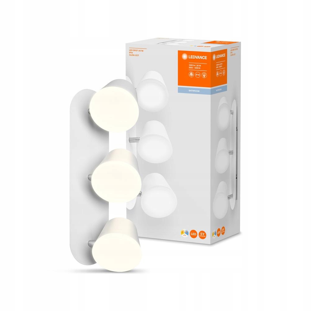 Led lampa Bodové svietidlo 20W 1000lm Cct Spot Biela Air Adjust Ledvance