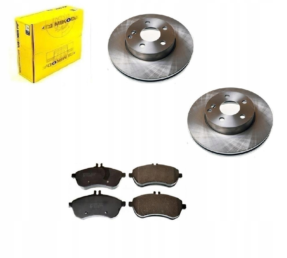 Kotouče Mercedes C W204 E W212 Přední 295 Sada.