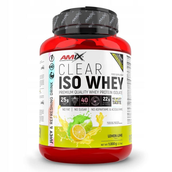 Clear Iso Whey 1000g lemon lime