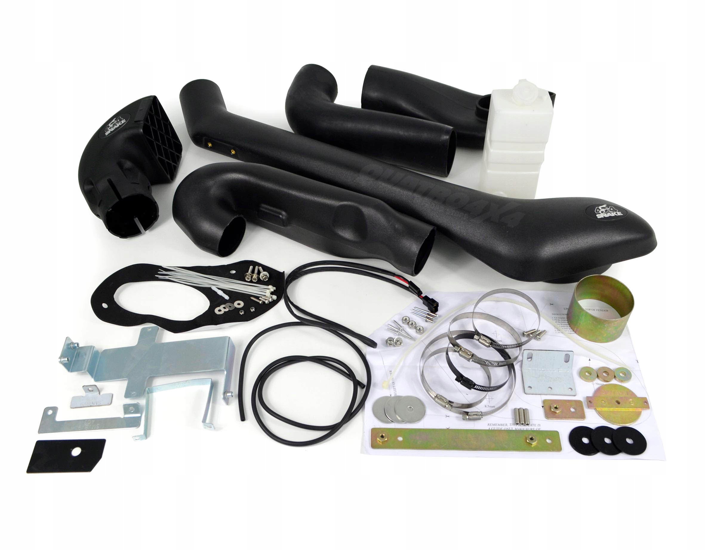 Mitsubishi Pajero IV V70 V80 V90 (2006+) Snorkel Lldpe Wlot Powietrza