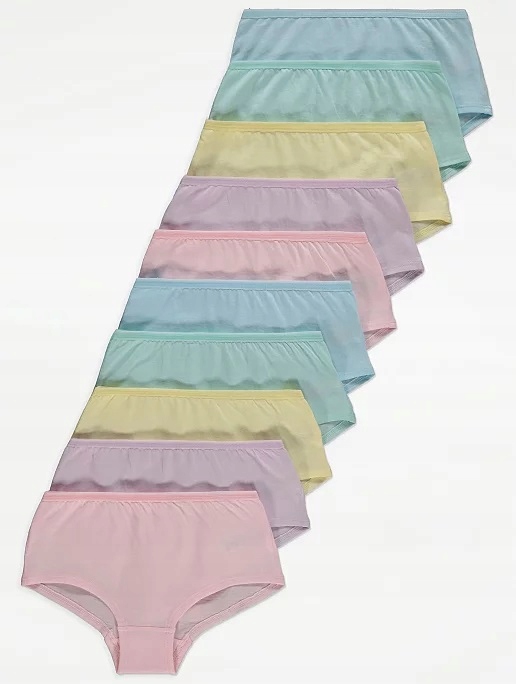 

George Majtki Figi 10szt 104-110cm 4-5L Pastelowe