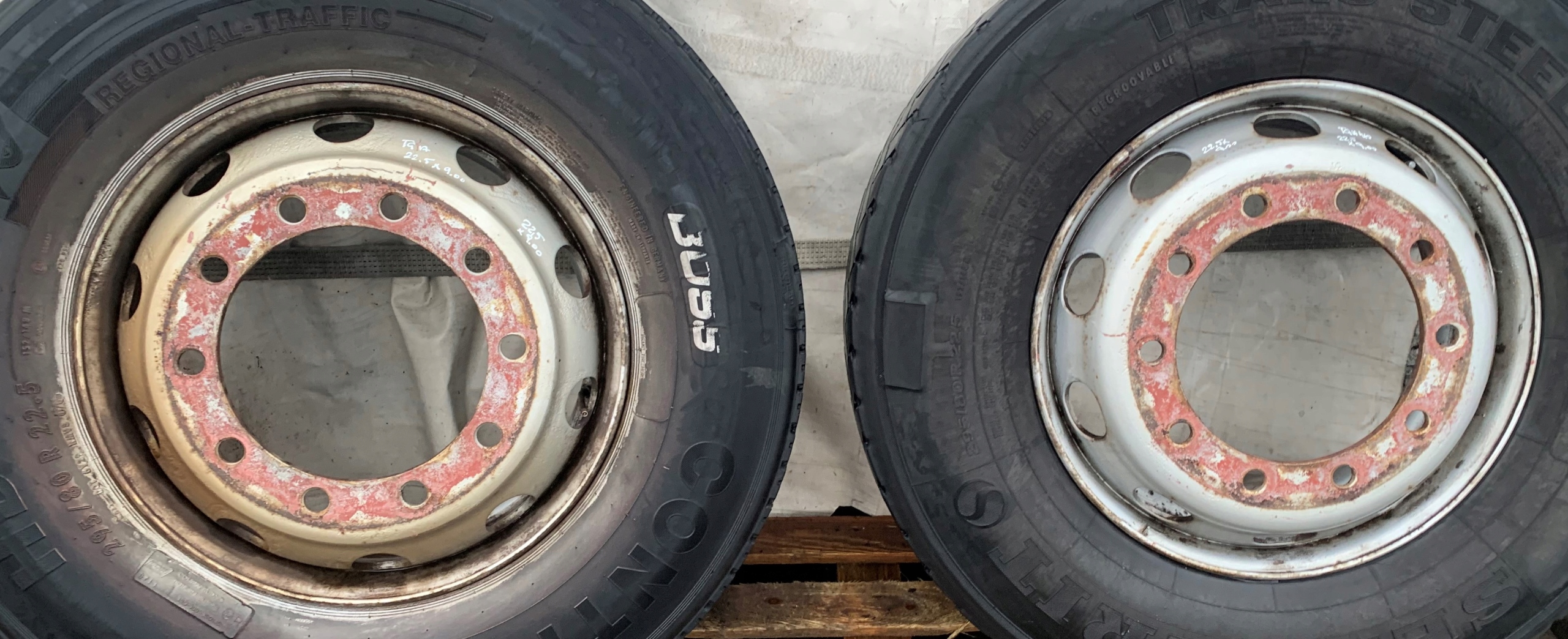Стальной диск 22. 5x9. 00 MAN TGA TGX VOLVO DAF XF