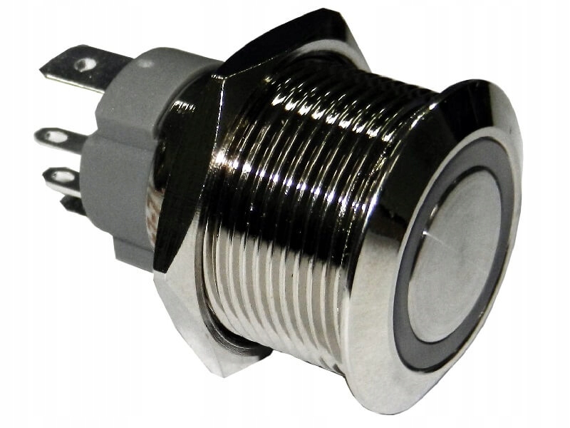 

Włącznik Prądu Nierdzewn Led 12V 20A Blue (on)-off