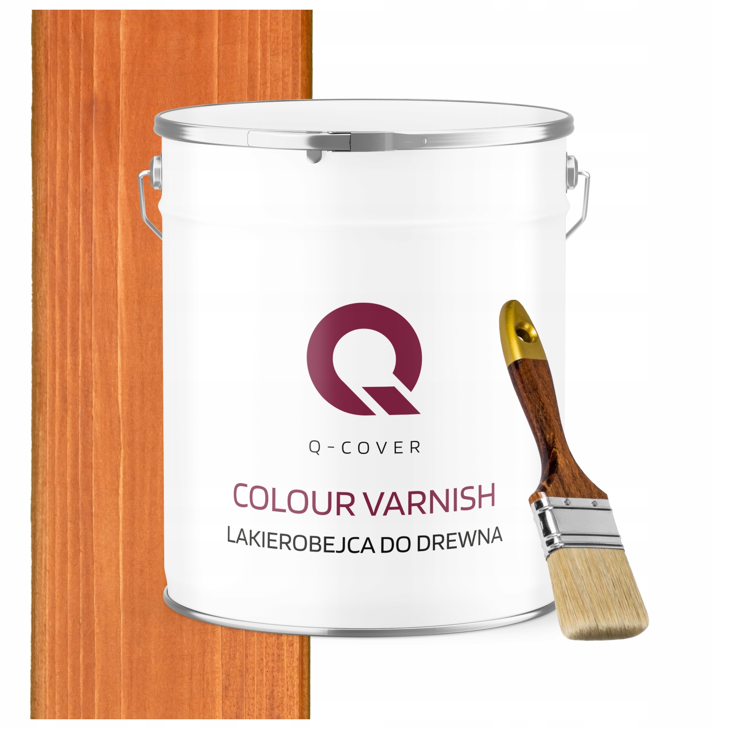 Lakovník Na Dřevěné Prvky Výkonný 3V1 Teak Satén 5L Uv Dárek