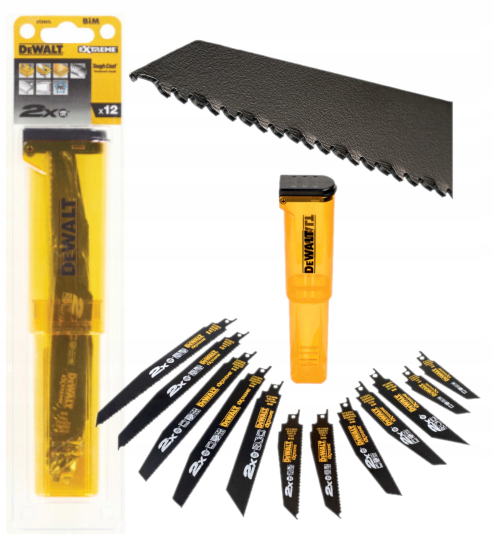DeWALT 12-dílná sada pilových listů pro šavlové pily DT2441L