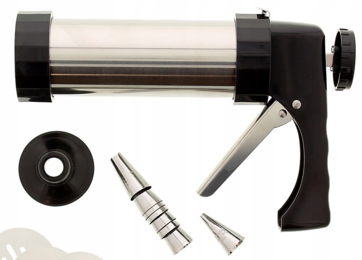 Dekorator do ciast/tortów szpryca CZARNA