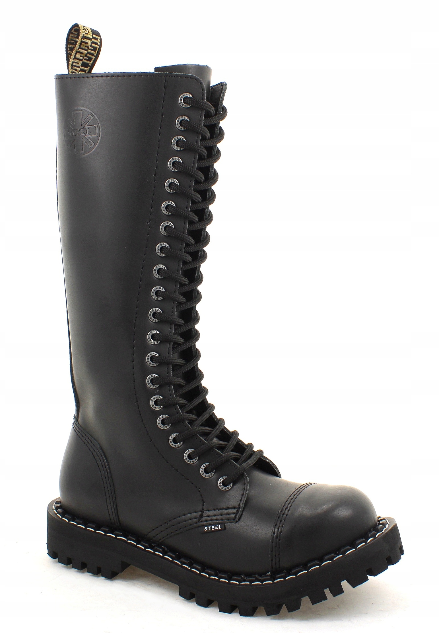 

Glany Steel Czarne 20-DZIUR 139-140/O/B r. 36-42