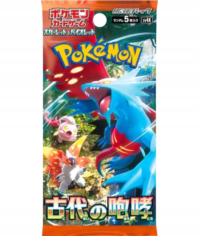 Pokemon Tcg: Scarlet&Violet Ancient Roar Booster Pack Jap