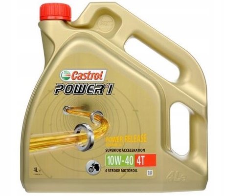 CASTROL POWER1 4T 10W40 GPS 4 ЛІТРИ НАПІВСИНТЕТИЧНИЙ