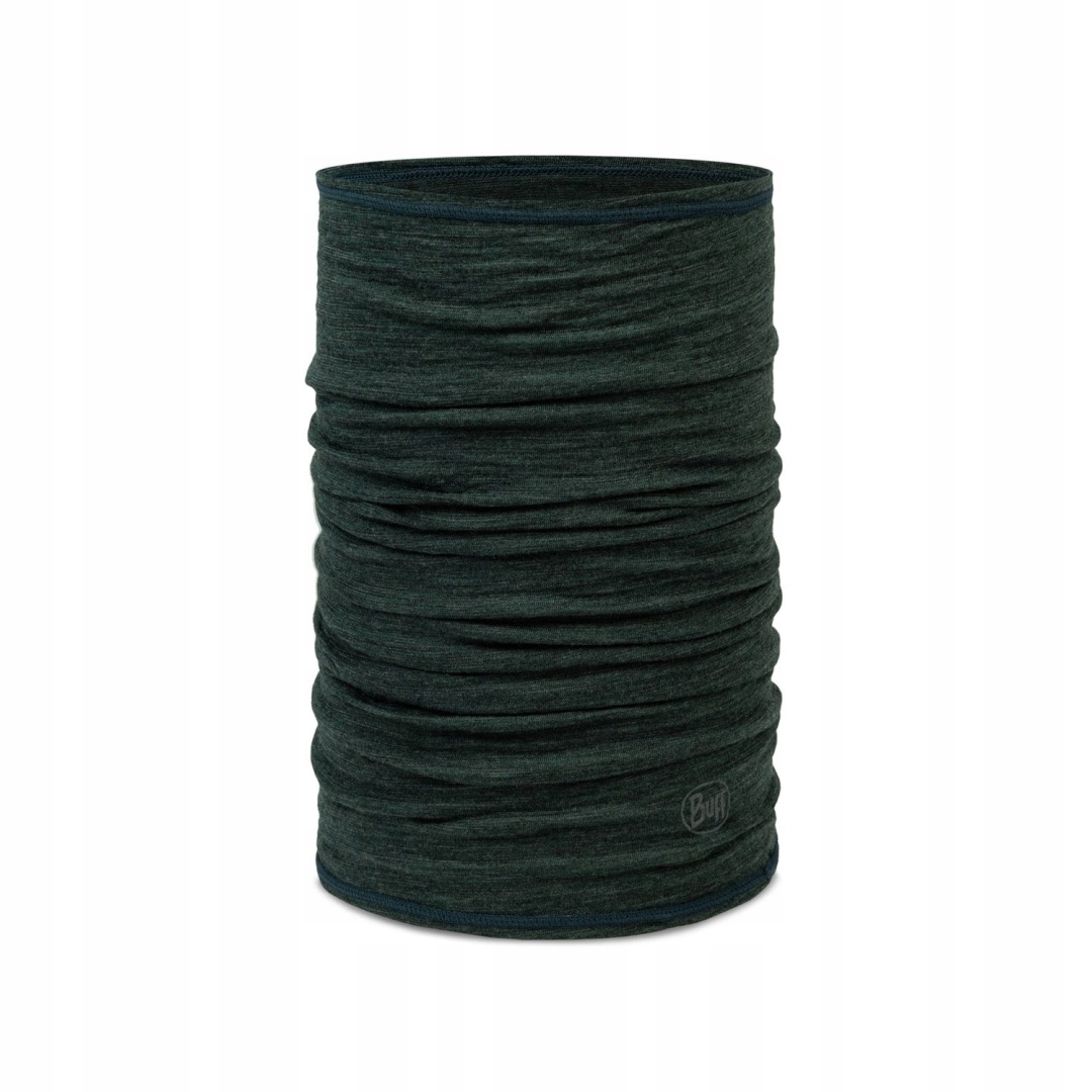 Komin Buff z wełny Merino Lightweight Multistripes Forest