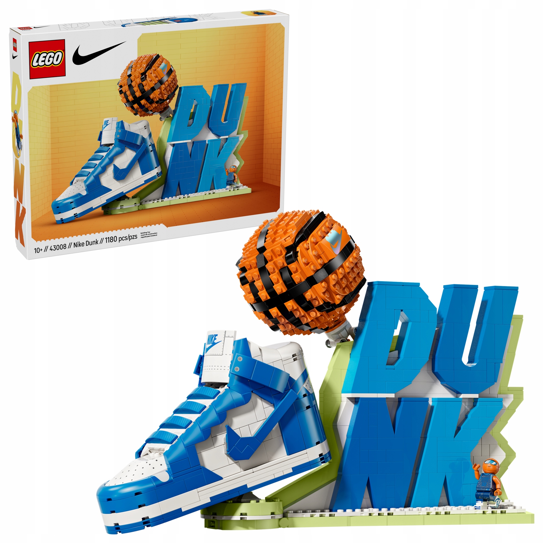 Lego 43008 Sada Nike Dunk x Lego , But ve spolupráci s Nike Stavebnice New