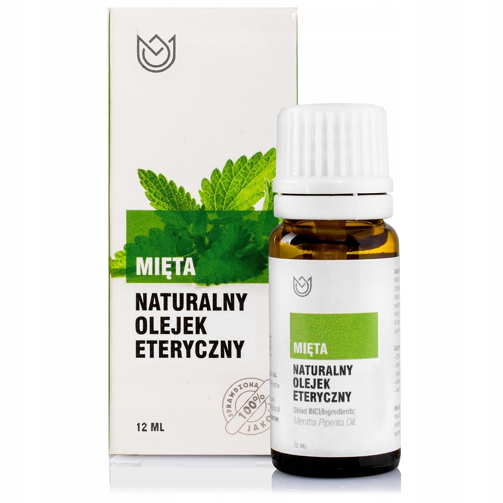 

Naturalny Olejek eteryczny Mięta 12ml
