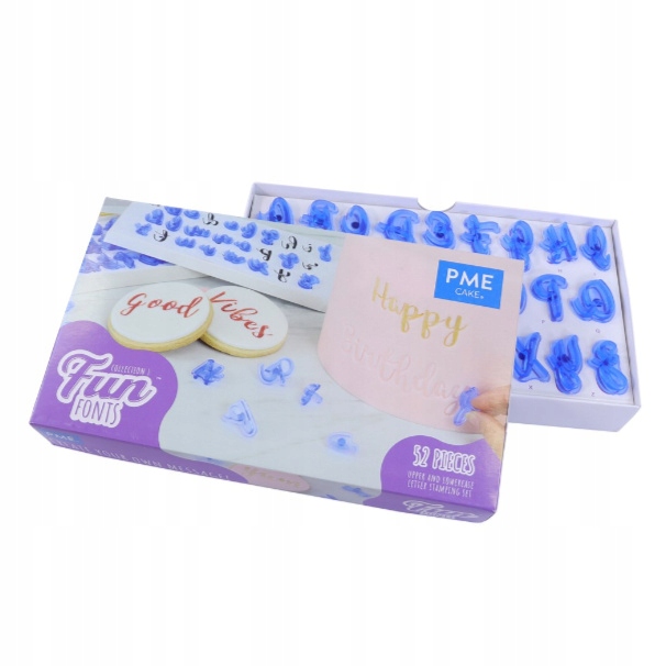 Levně Razidla pro vytváření nápisů (velké a malé písmena) 52ks Pme