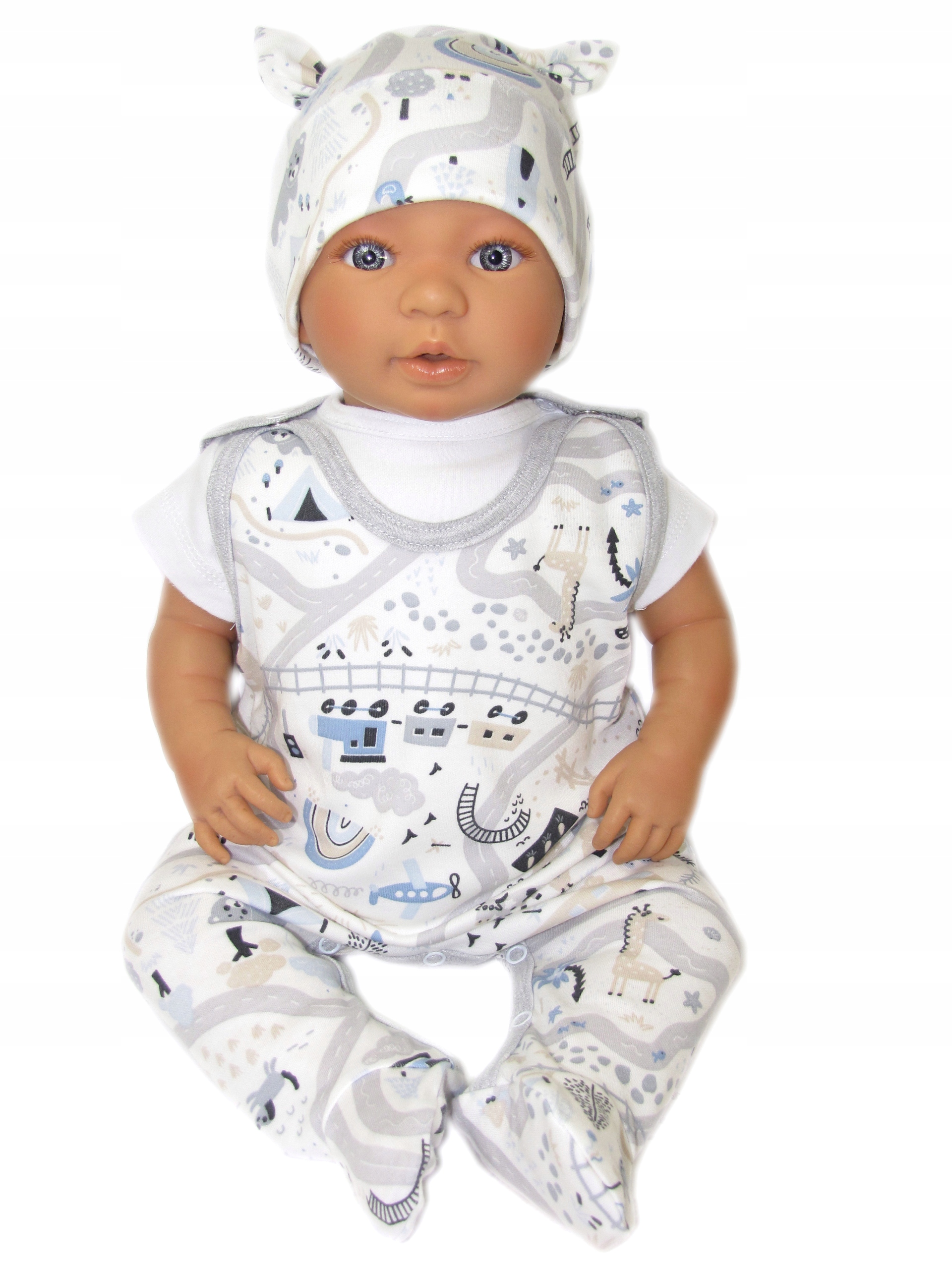 ŚPIOCHY NIEMOWLĘCE ŚPIOSZKI BAWEŁNIANE r.56 /81a/ Kod producenta 56081a