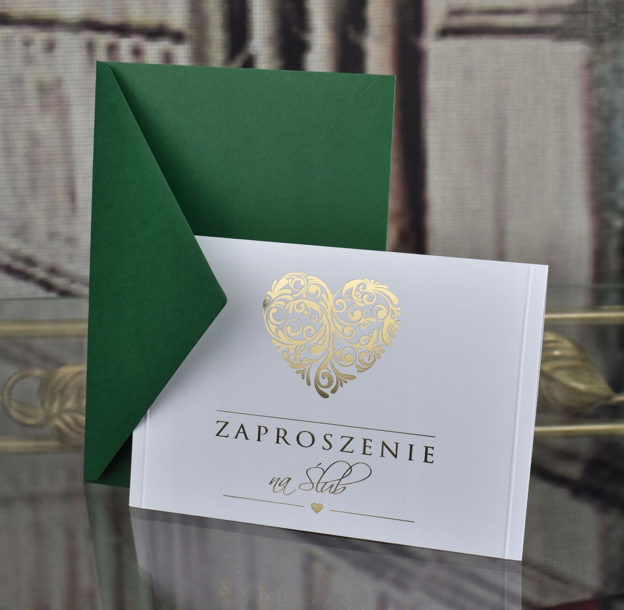 ZAPROSZENIE NA ŚLUB kościelny, cywilny Marka inny