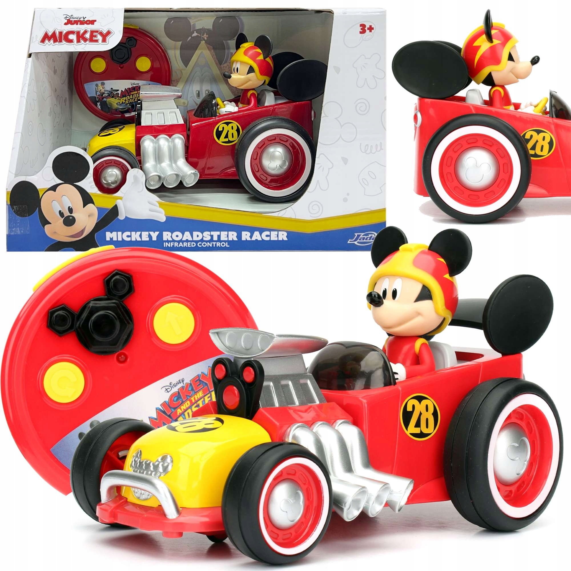 

Disney Myszka Miki Zdalnie Sterowany Pojazd Rc