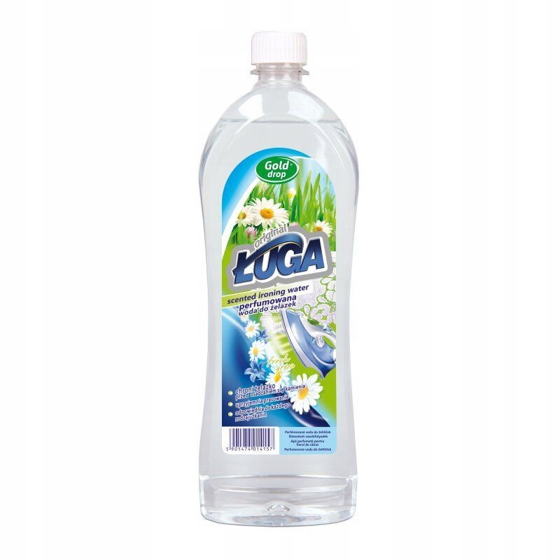 2x GD ŁUGA PERFUMOWANA WODA DO ŻELAZEK UŁATWIAJĄCA PRASOWANIE 1L