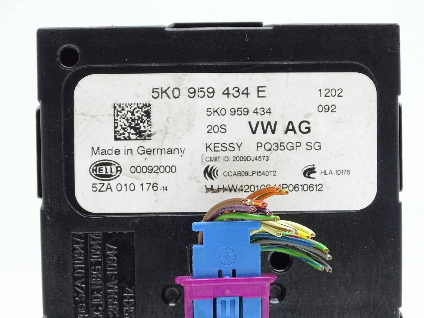 modulo Centralina KESSY KEYLESS AUDI Q3 8U TIGUAN e GOLF VI 5K0959434E