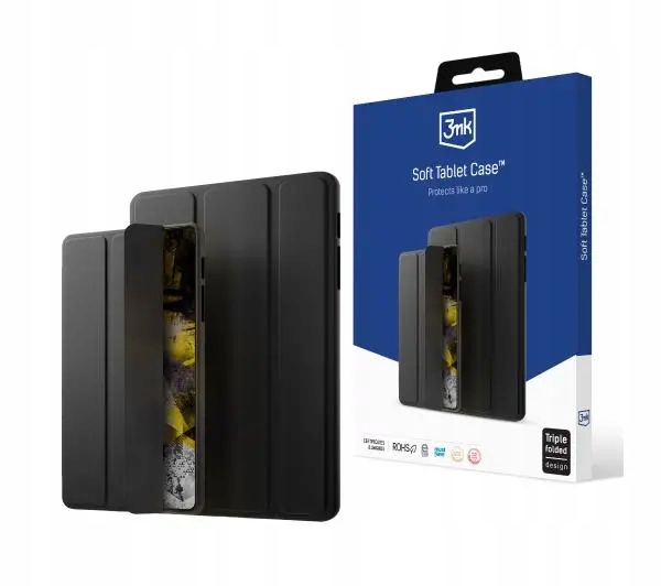 3mk Soft Tablet Case etui na iPad 10 (2022) 10.9 11 (2025) – czarne