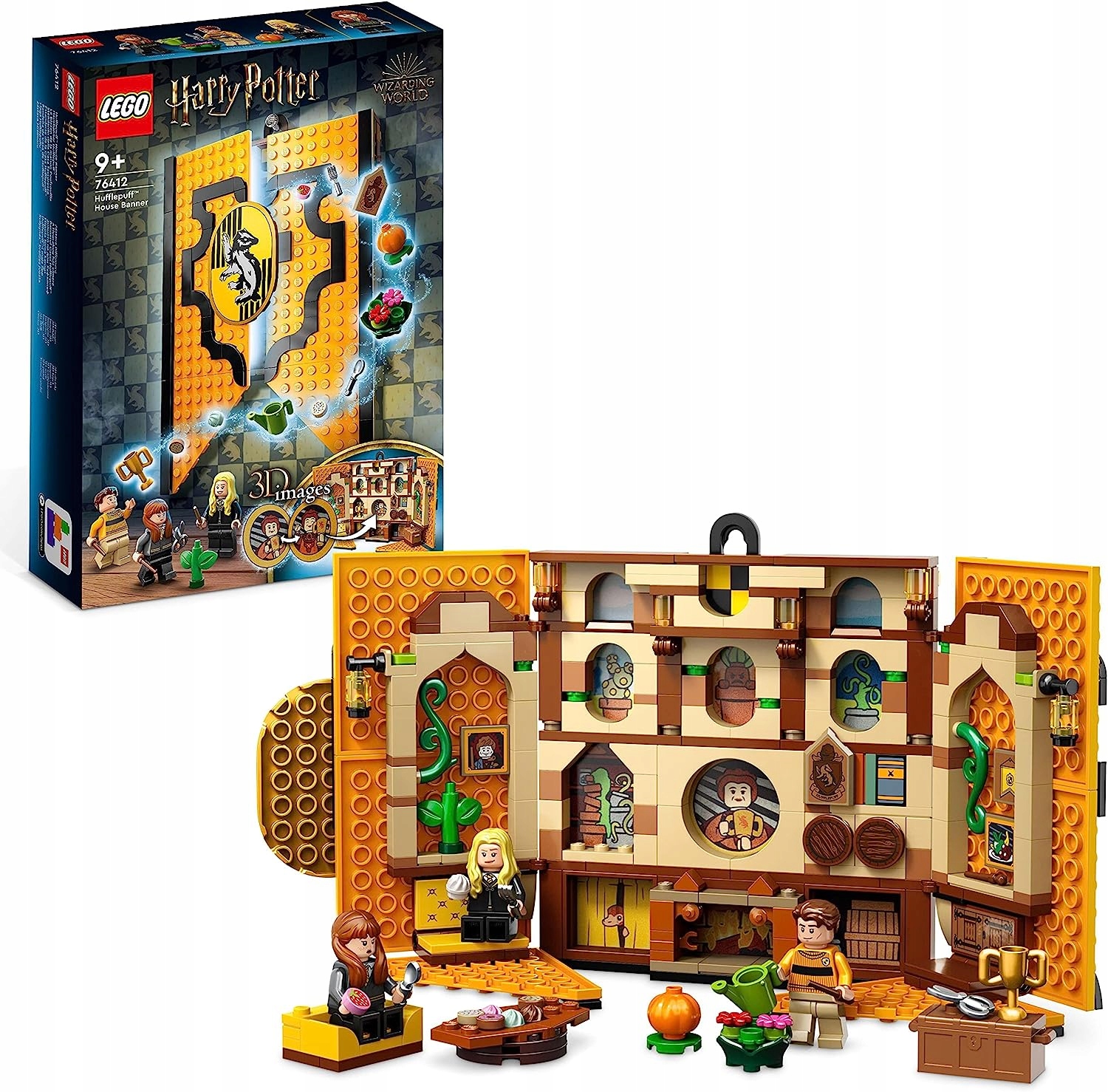 Lego Harry Potter Flaga Hufflepuffu 76412