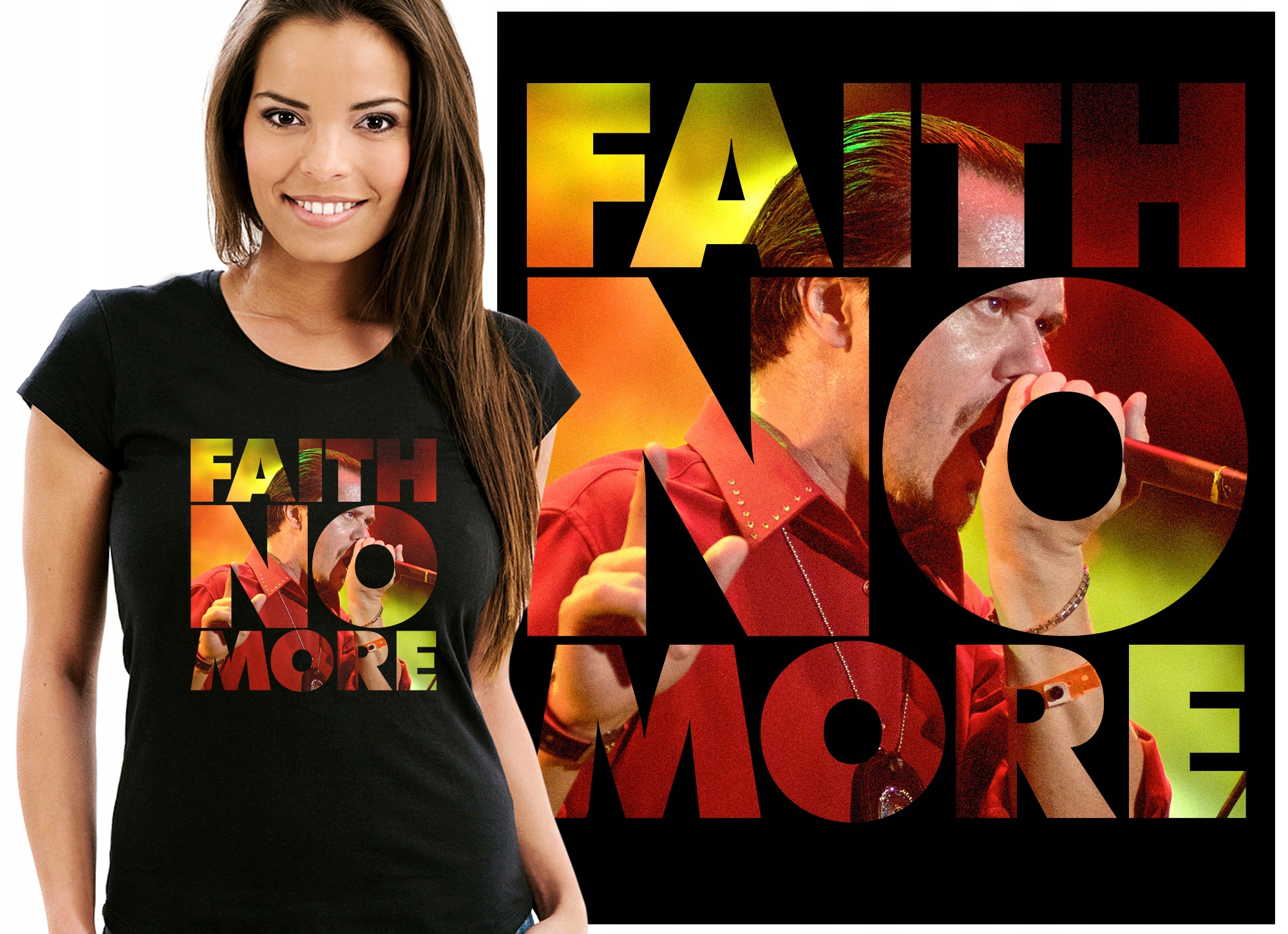 

Faith No More Fnm Mike Patton Koszulka Damska M