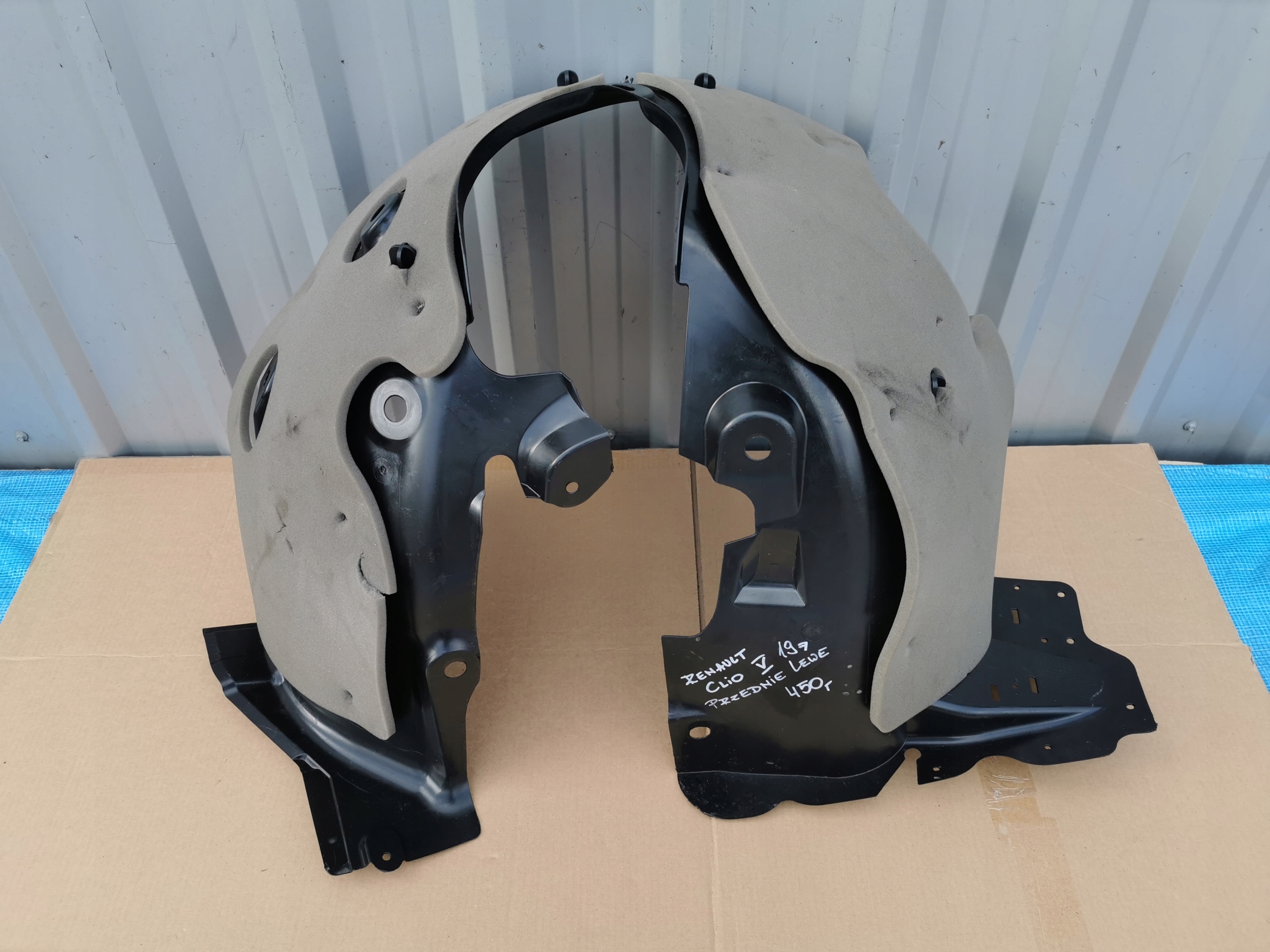 RENAULT CLIO V 19- NADKOLE LEWE PRZÓD PRZEDNIE 638410574R