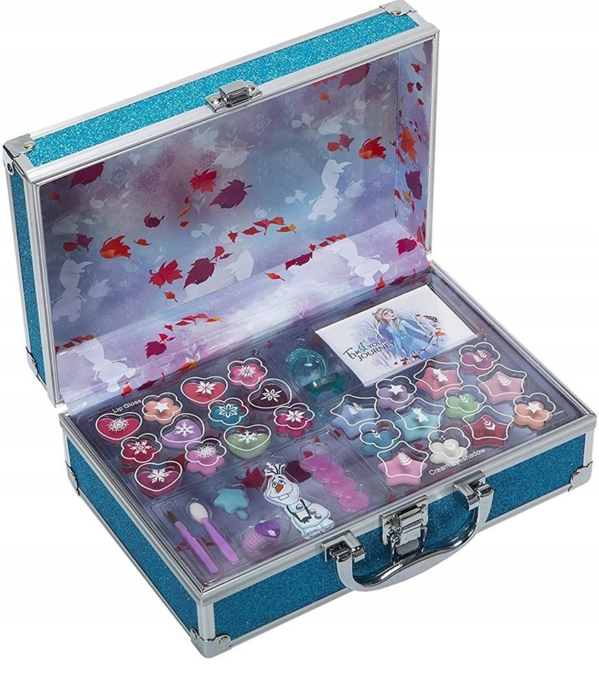 

walizka kuferek Frozen z kosmetykami dla dzieci