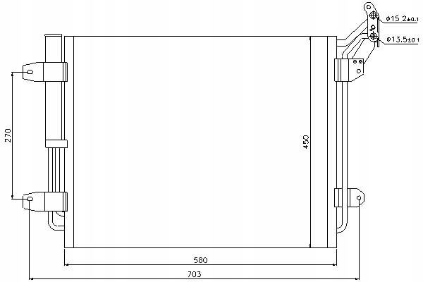 Nissens Chladič Klimatizace (s Odvlhčovačem) Vw T Asistent řidiče #28
